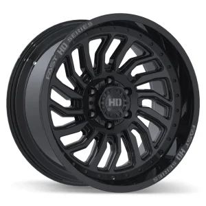 Fast HD – D-STRUCT – Black – 20″x10″ -15mm – All weather Wheels – F267-2000-36BH-15C871